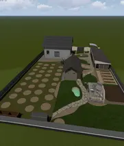 3D визуализация и создание видео прогулки по проектируемому участку - 2