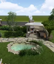 3D визуализация и создание видео прогулки по проектируемому участку - 11